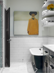 Elegante, Conforto e Beleza (mais de 170 fotos): interior em preto e branco (sala de estar, quarto, cozinha)