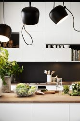 Elegante, Conforto e Beleza (mais de 170 fotos): interior em preto e branco (sala de estar, quarto, cozinha)