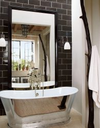 Elegante, Conforto e Beleza (mais de 170 fotos): interior em preto e branco (sala de estar, quarto, cozinha)