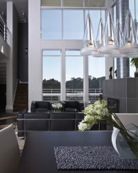 Elegante, Conforto e Beleza (mais de 170 fotos): interior em preto e branco (sala de estar, quarto, cozinha)
