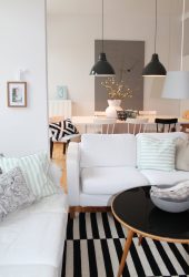 Elegante, Conforto e Beleza (mais de 170 fotos): interior em preto e branco (sala de estar, quarto, cozinha)