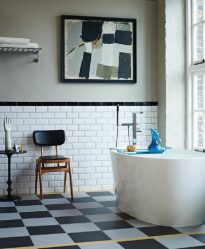 Elegante, Conforto e Beleza (mais de 170 fotos): interior em preto e branco (sala de estar, quarto, cozinha)