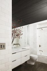 Elegante, Conforto e Beleza (mais de 170 fotos): interior em preto e branco (sala de estar, quarto, cozinha)