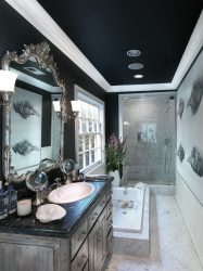 Elegante, Conforto e Beleza (mais de 170 fotos): interior em preto e branco (sala de estar, quarto, cozinha)