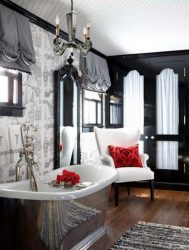 Elegante, Conforto e Beleza (mais de 170 fotos): interior em preto e branco (sala de estar, quarto, cozinha)