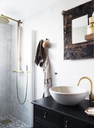 Elegante, Conforto e Beleza (mais de 170 fotos): interior em preto e branco (sala de estar, quarto, cozinha)
