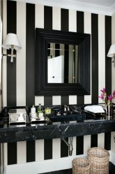 Elegante, Conforto e Beleza (mais de 170 fotos): interior em preto e branco (sala de estar, quarto, cozinha)
