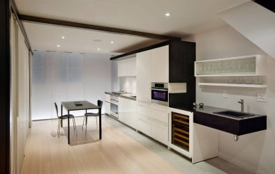 Elegante, Conforto e Beleza (mais de 170 fotos): interior em preto e branco (sala de estar, quarto, cozinha)