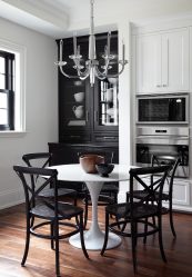 Elegante, Conforto e Beleza (mais de 170 fotos): interior em preto e branco (sala de estar, quarto, cozinha)