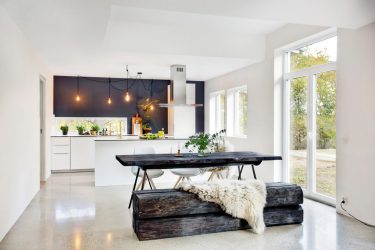 Elegante, Conforto e Beleza (mais de 170 fotos): interior em preto e branco (sala de estar, quarto, cozinha)