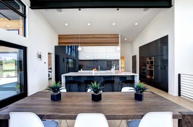 Elegante, Conforto e Beleza (mais de 170 fotos): interior em preto e branco (sala de estar, quarto, cozinha)
