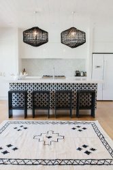 Elegante, Conforto e Beleza (mais de 170 fotos): interior em preto e branco (sala de estar, quarto, cozinha)
