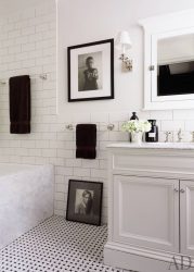 Elegante, Conforto e Beleza (mais de 170 fotos): interior em preto e branco (sala de estar, quarto, cozinha)