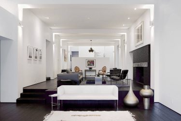 Elegante, Conforto e Beleza (mais de 170 fotos): interior em preto e branco (sala de estar, quarto, cozinha)
