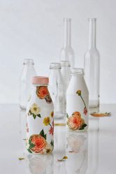 Garrafas de decoupage para o Ano Novo (mais de 170 fotos). Jóias DIY. Novas ideias e workshops