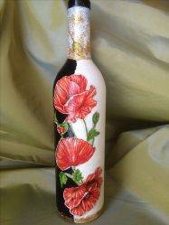 Garrafas de decoupage para o Ano Novo (mais de 170 fotos). Jóias DIY. Novas ideias e workshops