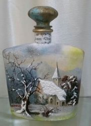 Garrafas de decoupage para o Ano Novo (mais de 170 fotos). Jóias DIY. Novas ideias e workshops