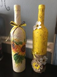 Garrafas de decoupage para o Ano Novo (mais de 170 fotos). Jóias DIY. Novas ideias e workshops