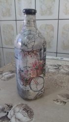 Garrafas de decoupage para o Ano Novo (mais de 170 fotos). Jóias DIY. Novas ideias e workshops