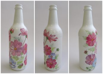 Garrafas de decoupage para o Ano Novo (mais de 170 fotos). Jóias DIY. Novas ideias e workshops