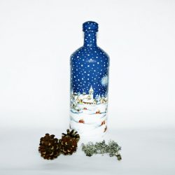 Garrafas de decoupage para o Ano Novo (mais de 170 fotos). Jóias DIY. Novas ideias e workshops