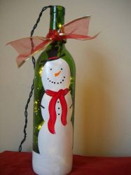 Garrafas de decoupage para o Ano Novo (mais de 170 fotos). Jóias DIY. Novas ideias e workshops