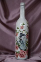 Garrafas de decoupage para o Ano Novo (mais de 170 fotos). Jóias DIY. Novas ideias e workshops