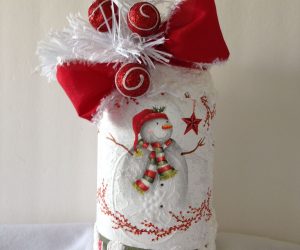 Garrafas de decoupage para o Ano Novo (mais de 170 fotos). Jóias DIY. Novas ideias e workshops