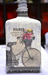 Garrafas de decoupage para o Ano Novo (mais de 170 fotos). Jóias DIY. Novas ideias e workshops