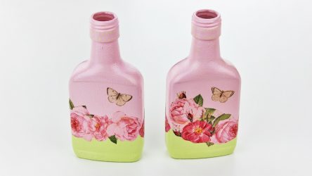 Garrafas de decoupage para o Ano Novo (mais de 170 fotos). Jóias DIY. Novas ideias e workshops