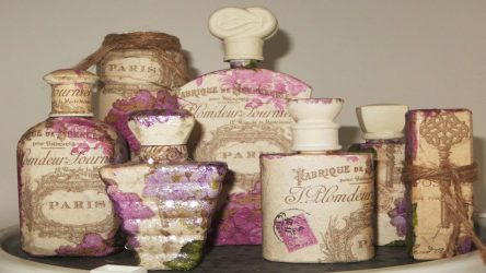 Garrafas de decoupage para o Ano Novo (mais de 170 fotos). Jóias DIY. Novas ideias e workshops