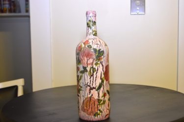Garrafas de decoupage para o Ano Novo (mais de 170 fotos). Jóias DIY. Novas ideias e workshops