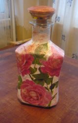 Garrafas de decoupage para o Ano Novo (mais de 170 fotos). Jóias DIY. Novas ideias e workshops