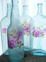 Garrafas de decoupage para o Ano Novo (mais de 170 fotos). Jóias DIY. Novas ideias e workshops
