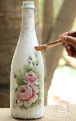 Garrafas de decoupage para o Ano Novo (mais de 170 fotos). Jóias DIY. Novas ideias e workshops