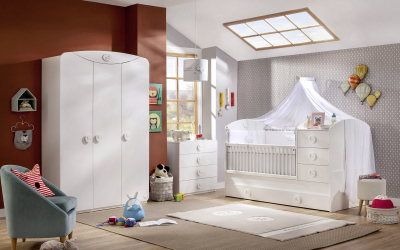 Branco das crianças: Como arrumar um quarto para que ele não pareça chato? Regras de combinação para interiores elegantes (mais de 140 fotografias)