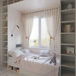 Branco das crianças: Como arrumar um quarto para que ele não pareça chato? Regras de combinação para interiores elegantes (mais de 140 fotografias)