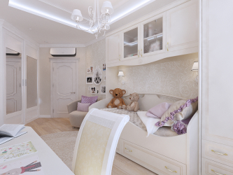 Branco das crianças: Como arrumar um quarto para que ele não pareça chato? Regras de combinação para interiores elegantes (mais de 140 fotografias)