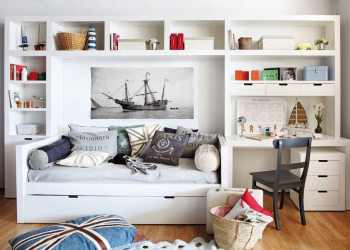 Branco das crianças: Como arrumar um quarto para que ele não pareça chato? Regras de combinação para interiores elegantes (mais de 140 fotografias)