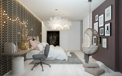 Branco das crianças: Como arrumar um quarto para que ele não pareça chato? Regras de combinação para interiores elegantes (mais de 140 fotografias)