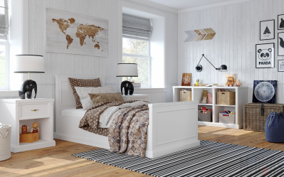 Branco das crianças: Como arrumar um quarto para que ele não pareça chato? Regras de combinação para interiores elegantes (mais de 140 fotografias)