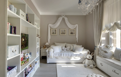 Branco das crianças: Como arrumar um quarto para que ele não pareça chato? Regras de combinação para interiores elegantes (mais de 140 fotografias)