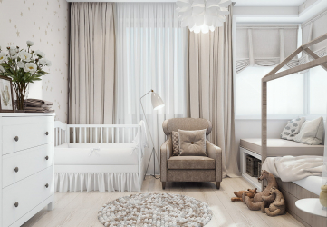 Branco das crianças: Como arrumar um quarto para que ele não pareça chato? Regras de combinação para interiores elegantes (mais de 140 fotografias)