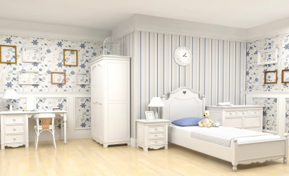 Branco das crianças: Como arrumar um quarto para que ele não pareça chato? Regras de combinação para interiores elegantes (mais de 140 fotografias)