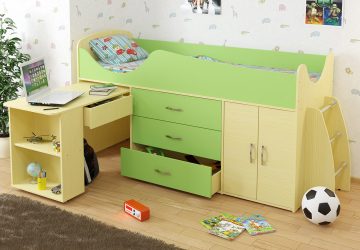 Berços do ano para meninos e meninas: projetos multifuncionais que serão confortáveis ​​para bebês