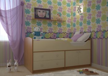 Berços do ano para meninos e meninas: projetos multifuncionais que serão confortáveis ​​para bebês