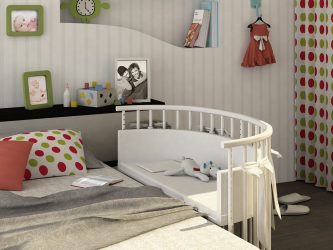 Berços do ano para meninos e meninas: projetos multifuncionais que serão confortáveis ​​para bebês