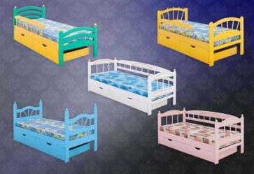 Berços do ano para meninos e meninas: projetos multifuncionais que serão confortáveis ​​para bebês