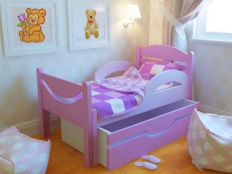 Berços do ano para meninos e meninas: projetos multifuncionais que serão confortáveis ​​para bebês