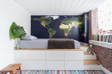 O que deve ser quarto das crianças (310+ fotos): Escolhendo papel de parede, piso, teto, berço